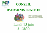 Lundi 15 juin à 13h30